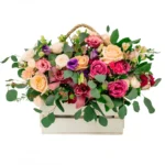 Композиция в ящике Вспышка чувств